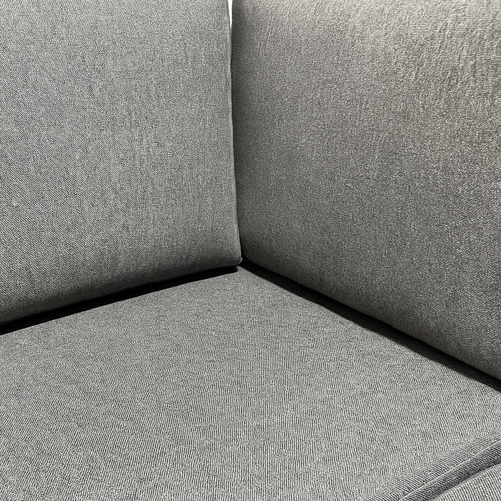 Juego living terraza seccional Beckman gris